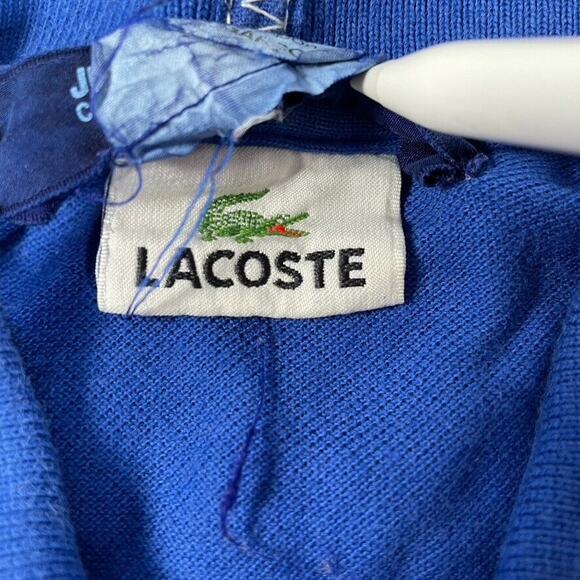 JUNYAWATANABE COMME des GARCONS MAN X LACOSTE Polo Shirt S Navy Authentic Used - Picture 4 of 8